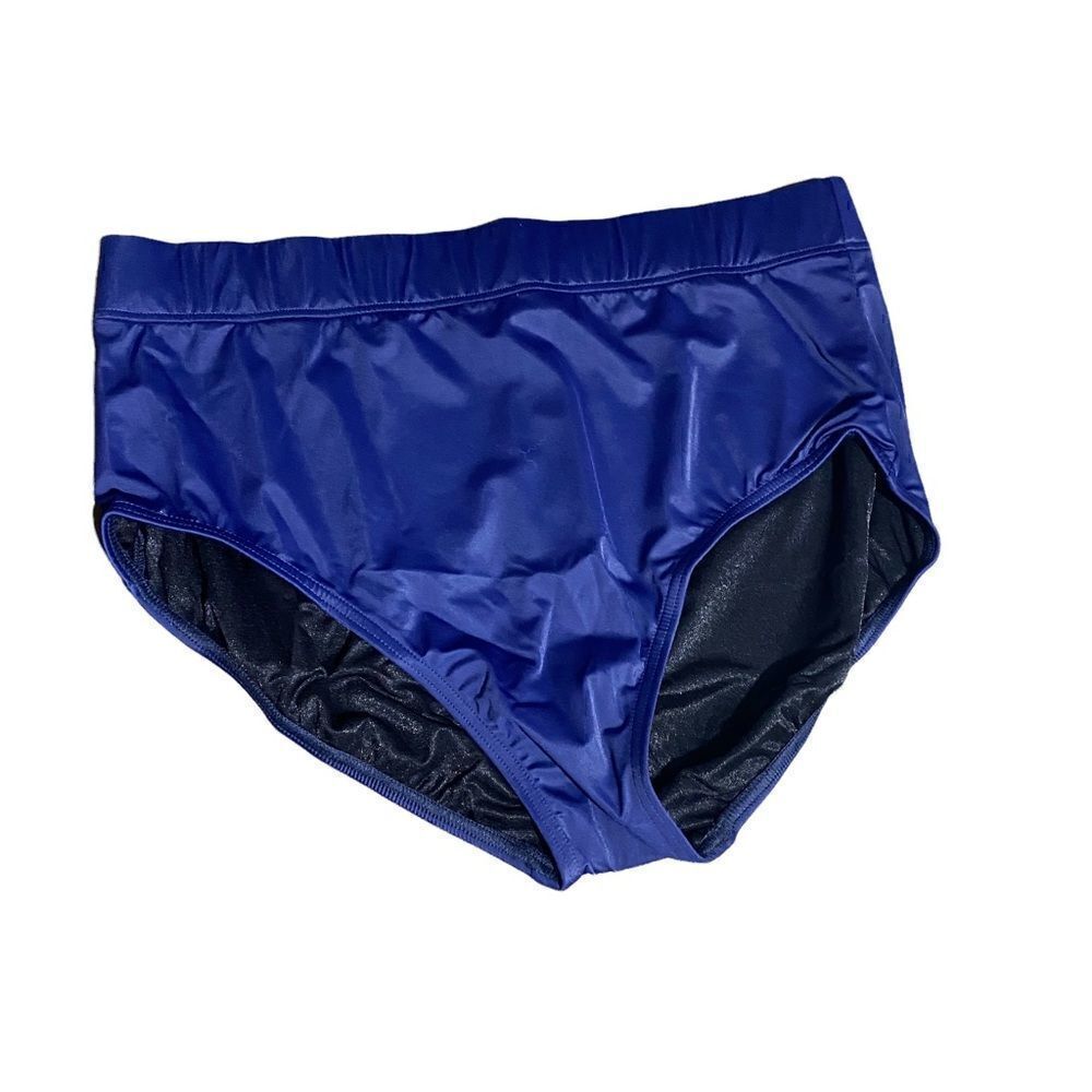 Dreamsuit Miracle brand NWT high waisted plus size swim bottoms blue